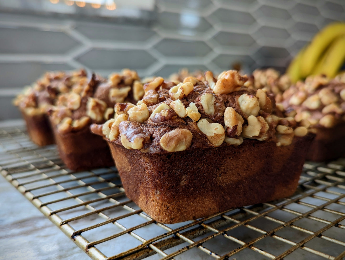 ๐ Chocolate Marbled Banana Bread ๐